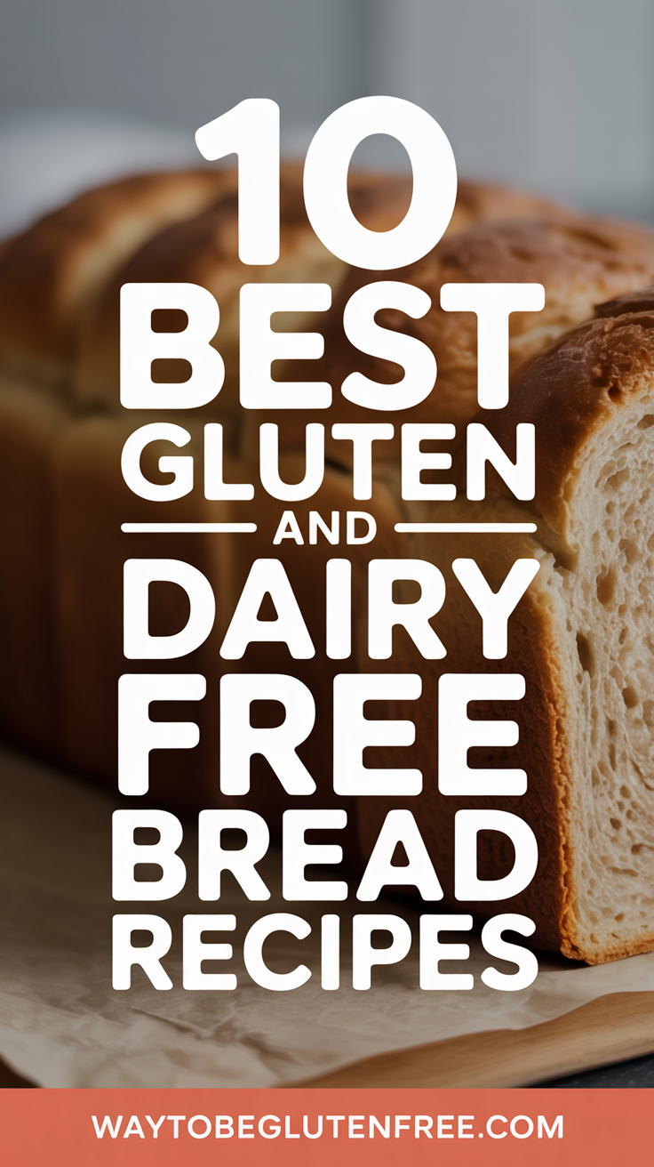 10 Best Gluten And Dairy Free Bread Recipes Pinterest Image