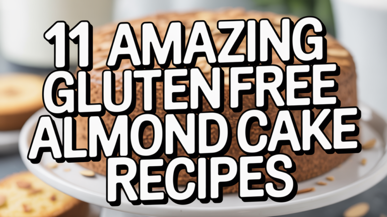 11 Amazing Gluten Free Almond Cake Recipes - Featured