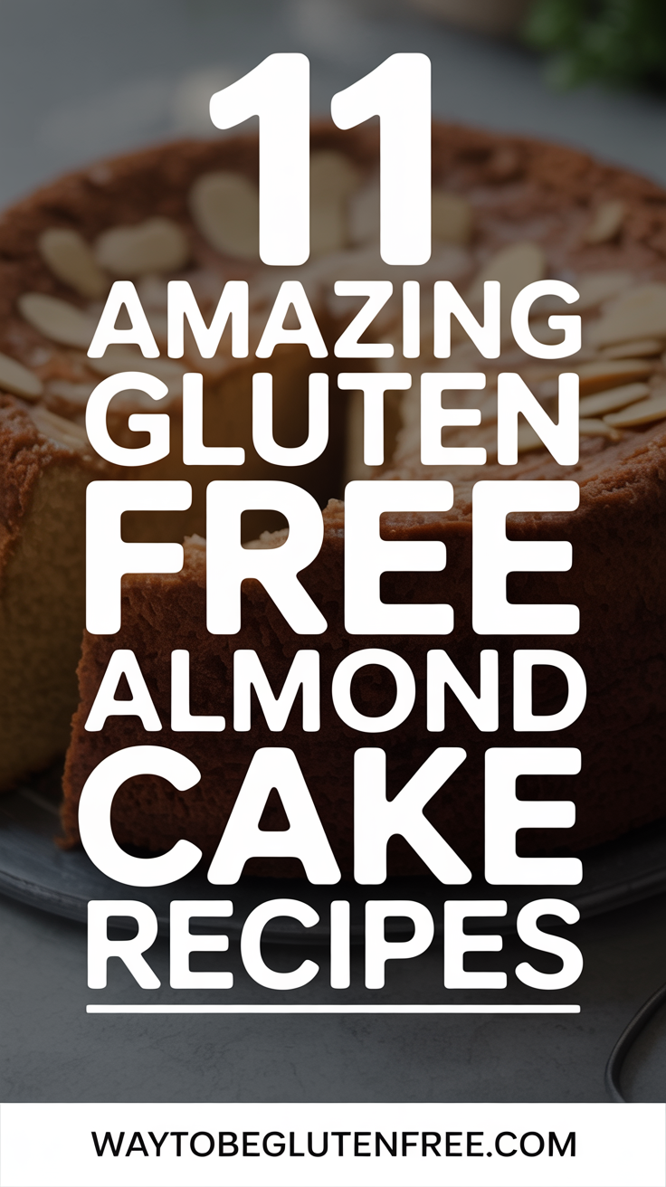 11 Amazing Gluten Free Almond Cake Recipes Pinterest Image