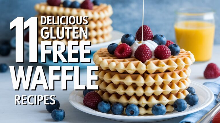 11 Delicious Gluten Free Waffle Recipes