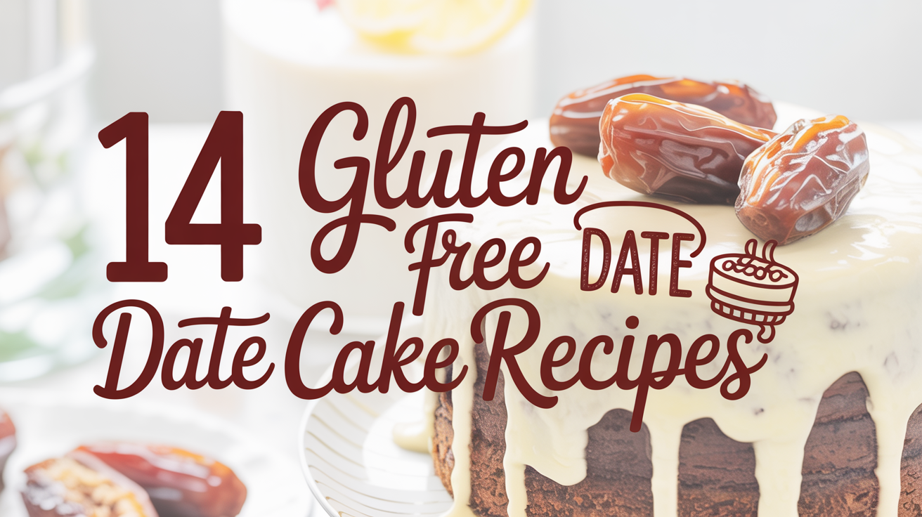 14 Gluten Free Date Cake Recipes - Featured
