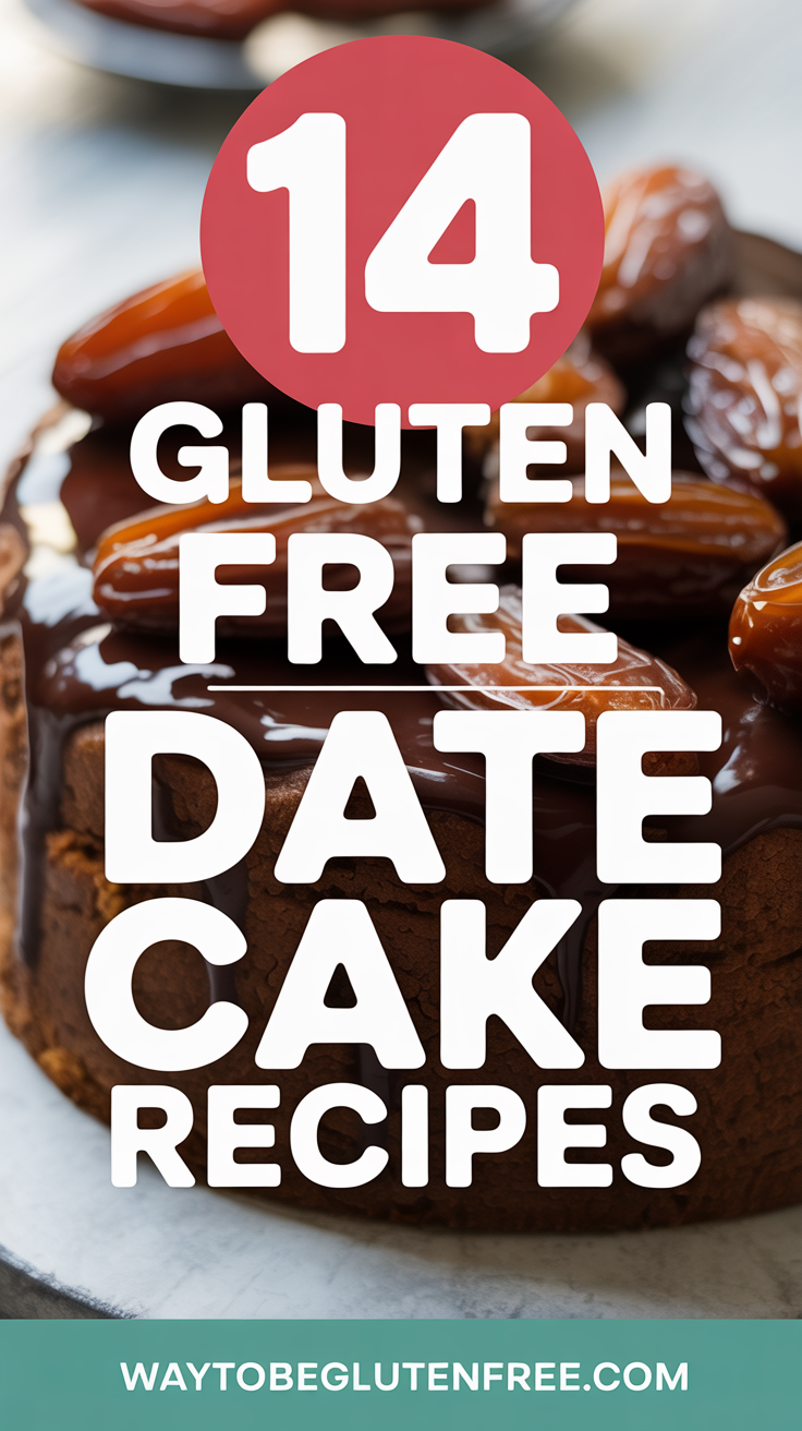 14 Gluten Free Date Cake Recipes Pinterest Image
