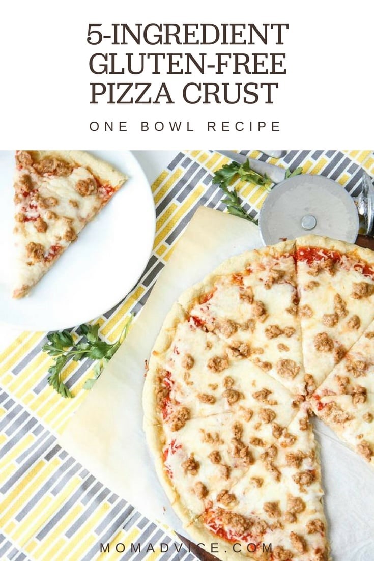 5-Ingredient Gluten-Free Pizza Crust Recipe - MomAdvice
