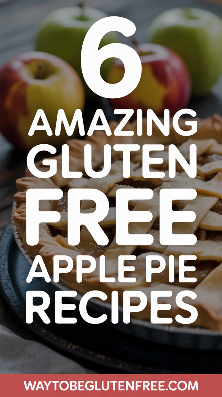 6 Amazing Gluten Free Apple Pie Recipes Pinterest Image