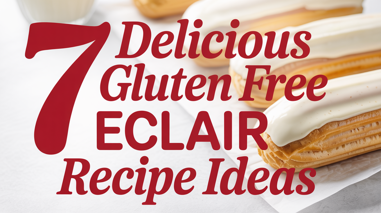 7 Delicious Gluten Free Eclair Recipe Ideas - Featured