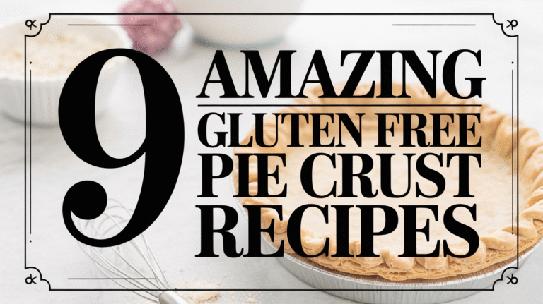 9 Amazing Gluten Free Pie Crust Recipes - Featured