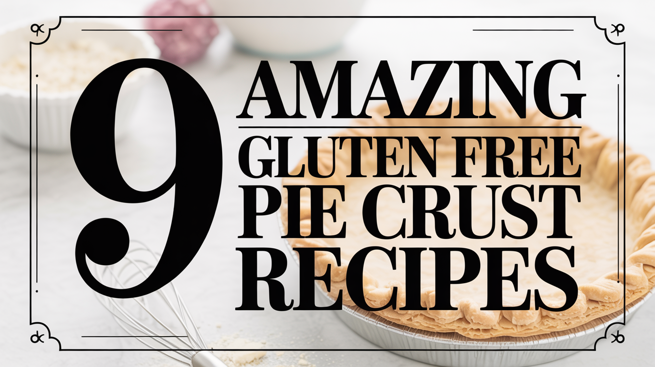 9 Amazing Gluten Free Pie Crust Recipes - Featured