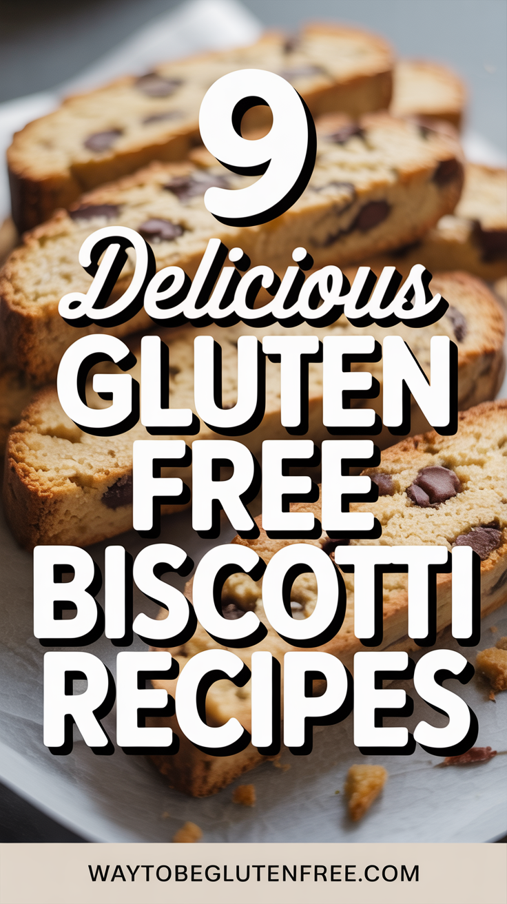 9 Delicious Gluten Free Biscotti Recipes Pinterest Image