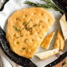 Amazing Gluten-Free Focaccia Bread (Dairy-Free, Vegan)