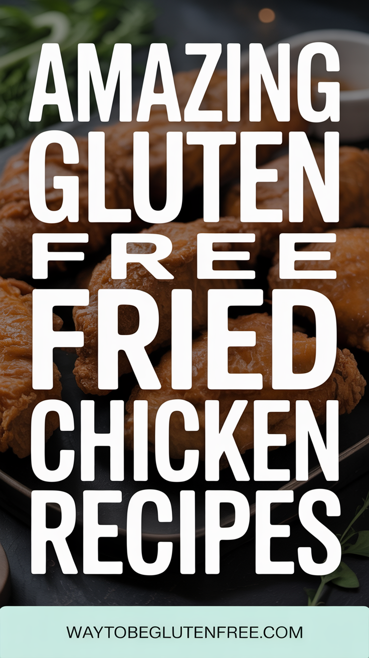 Amazing Gluten Free Fried Chicken Recipes Pinterest Image