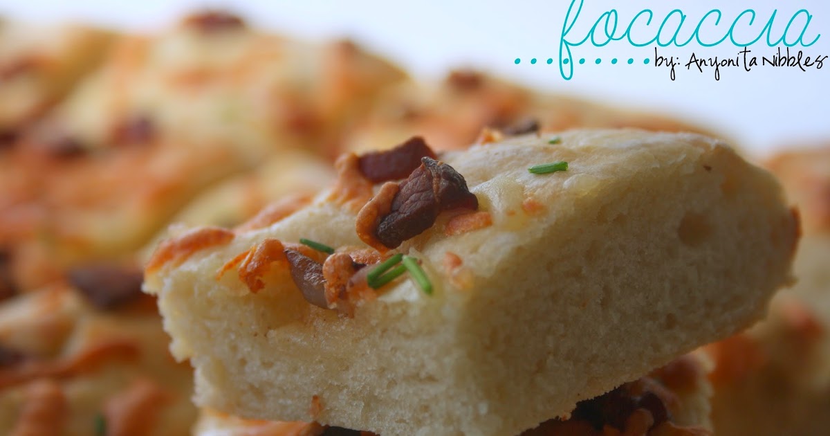 Anyonita Nibbles | Gluten-Free Marketing : Gluten Free Loaded Potato Focaccia Recipe