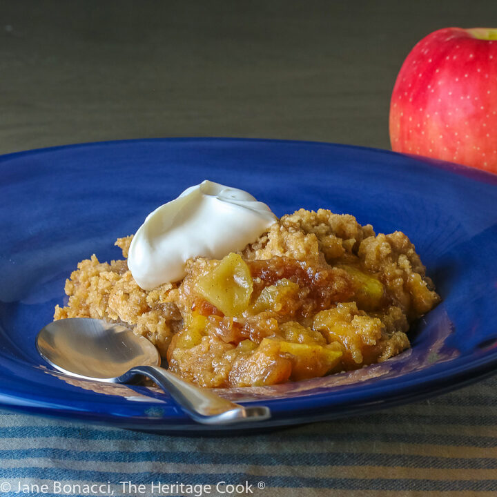 Apple Crisp without Oats (Gluten Free)
