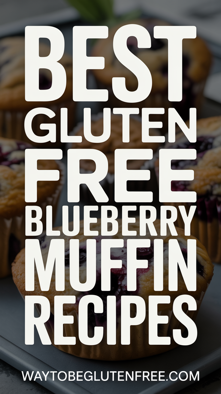 Best Gluten Free Blueberry Muffin Recipes Pinterest Image