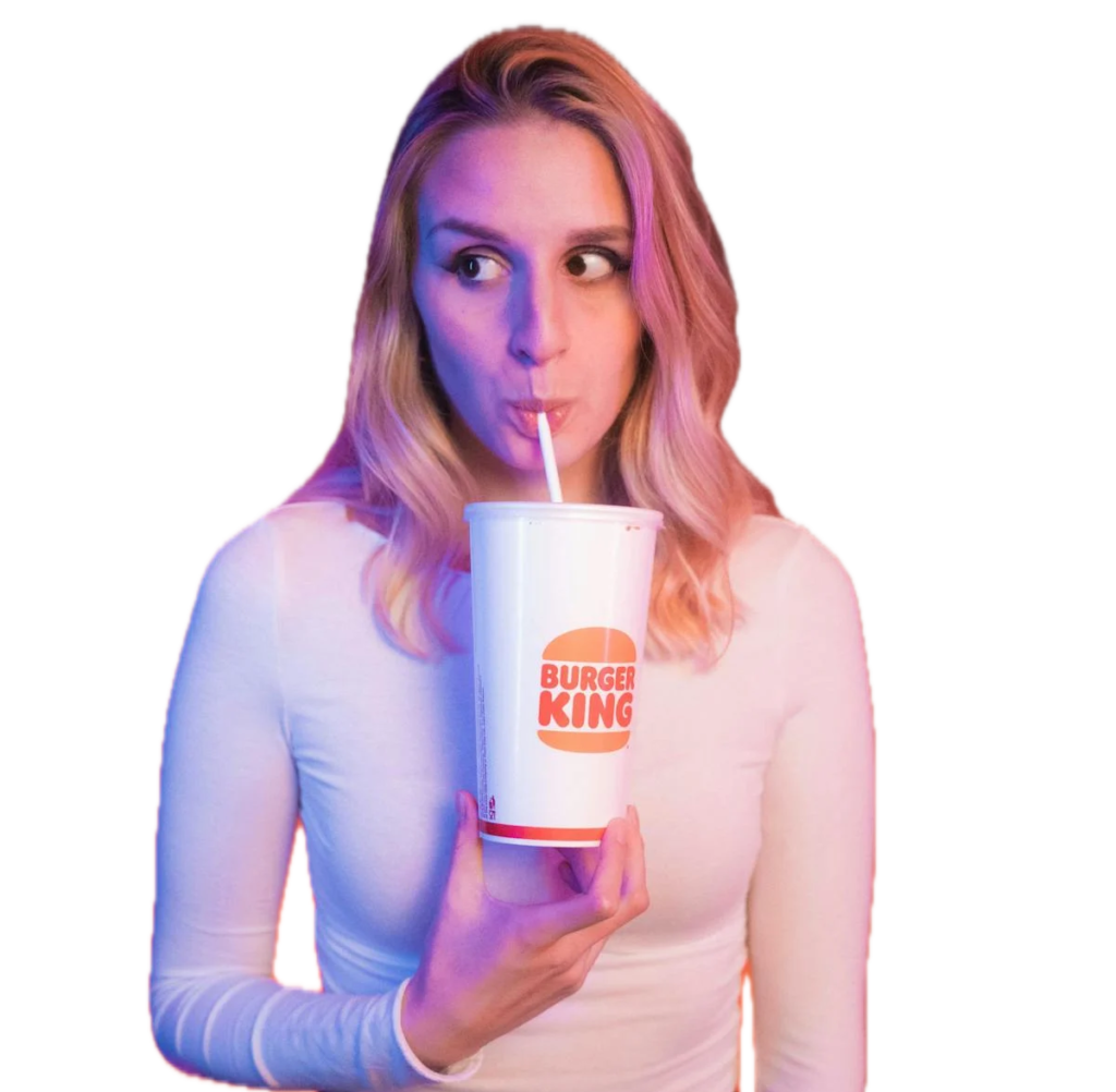 Burger King Gluten Free Girl
