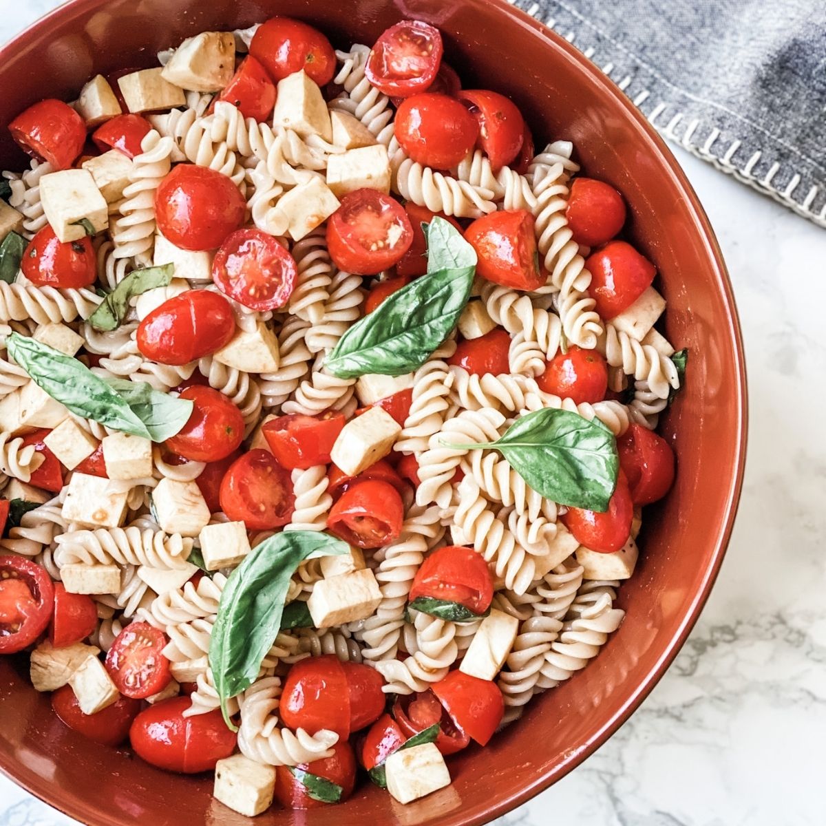 Caprese Pasta Salad (Gluten Free)