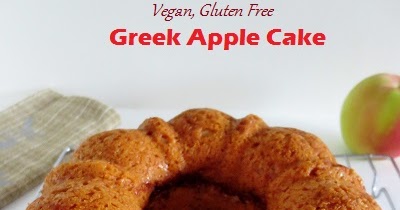 Danielle S. LeBlanc is Poor and Gluten Free (with Oral Allergy Syndrome): Vegan, Gluten Free Greek Apple Cake / Milopita (+MeatlessMonday) and a Mediterranean-themed meal plan