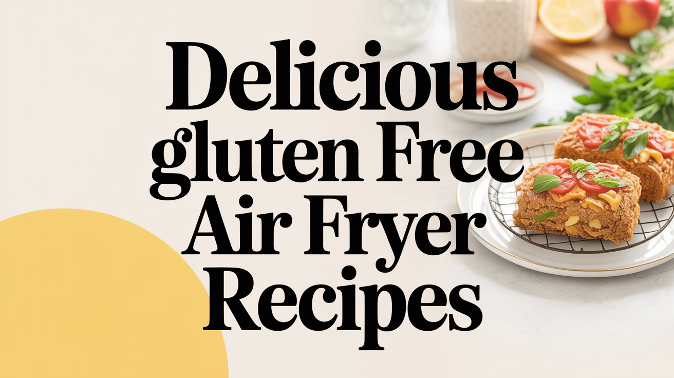 Delicious Gluten Free Air Fryer Recipes - Featured