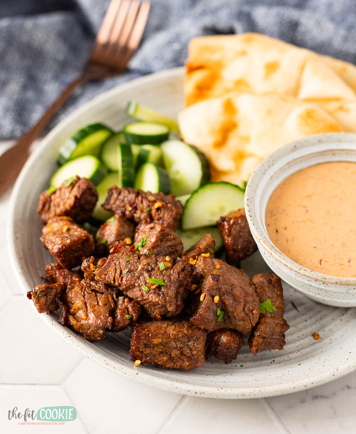 Easy Air Fryer Steak Bites (Gluten Free & Dairy Free)