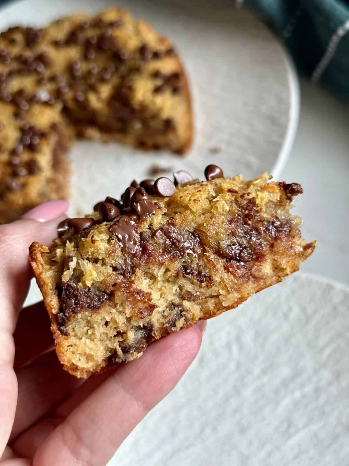 Easy Coconut Date Cake (5 Ingredients + Gluten Free)