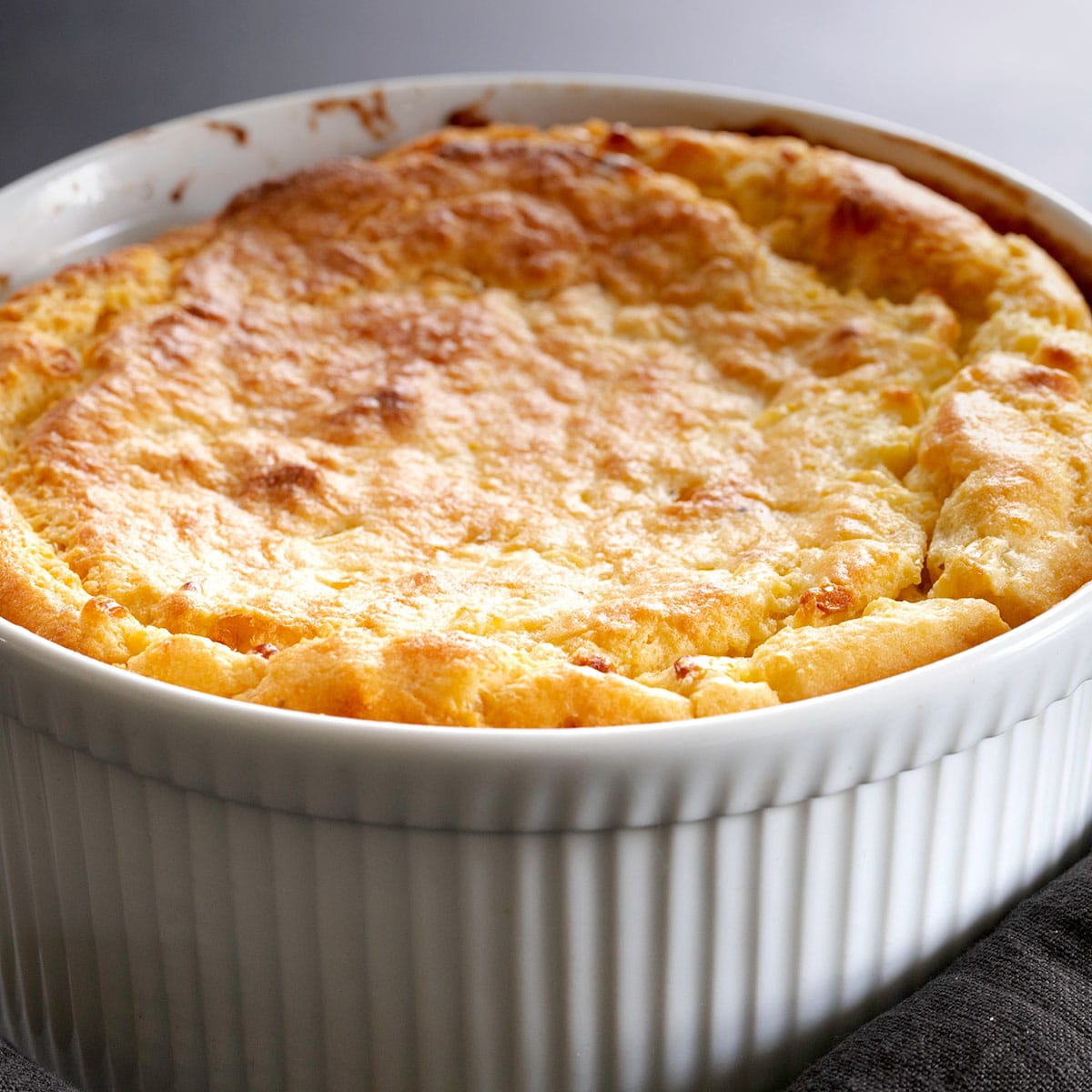 Easy Gluten Free Cornmeal Spoonbread