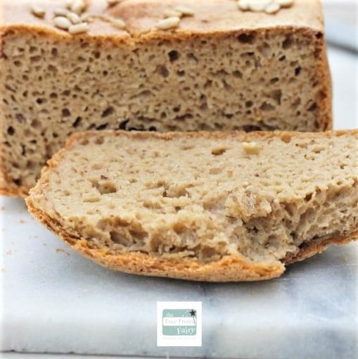 Easy Gluten Free & Vegan Bread (Bread Machine Recipe)