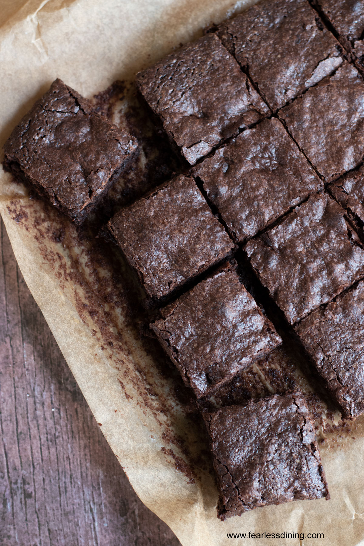 Fudgy Gluten Free Brownies