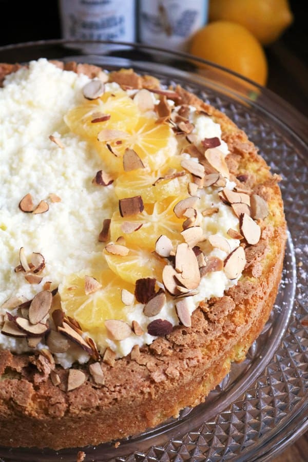 GLUTEN-FREE LEMON ALMOND CAKE