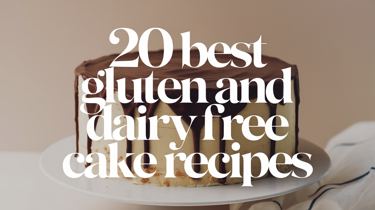 Gluten And Dairy Free Cake Recipes
