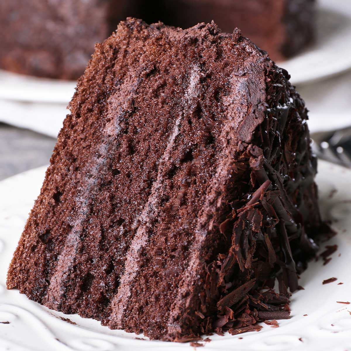 Gluten-, Egg-, and Dairy-Free Chocolate Cake