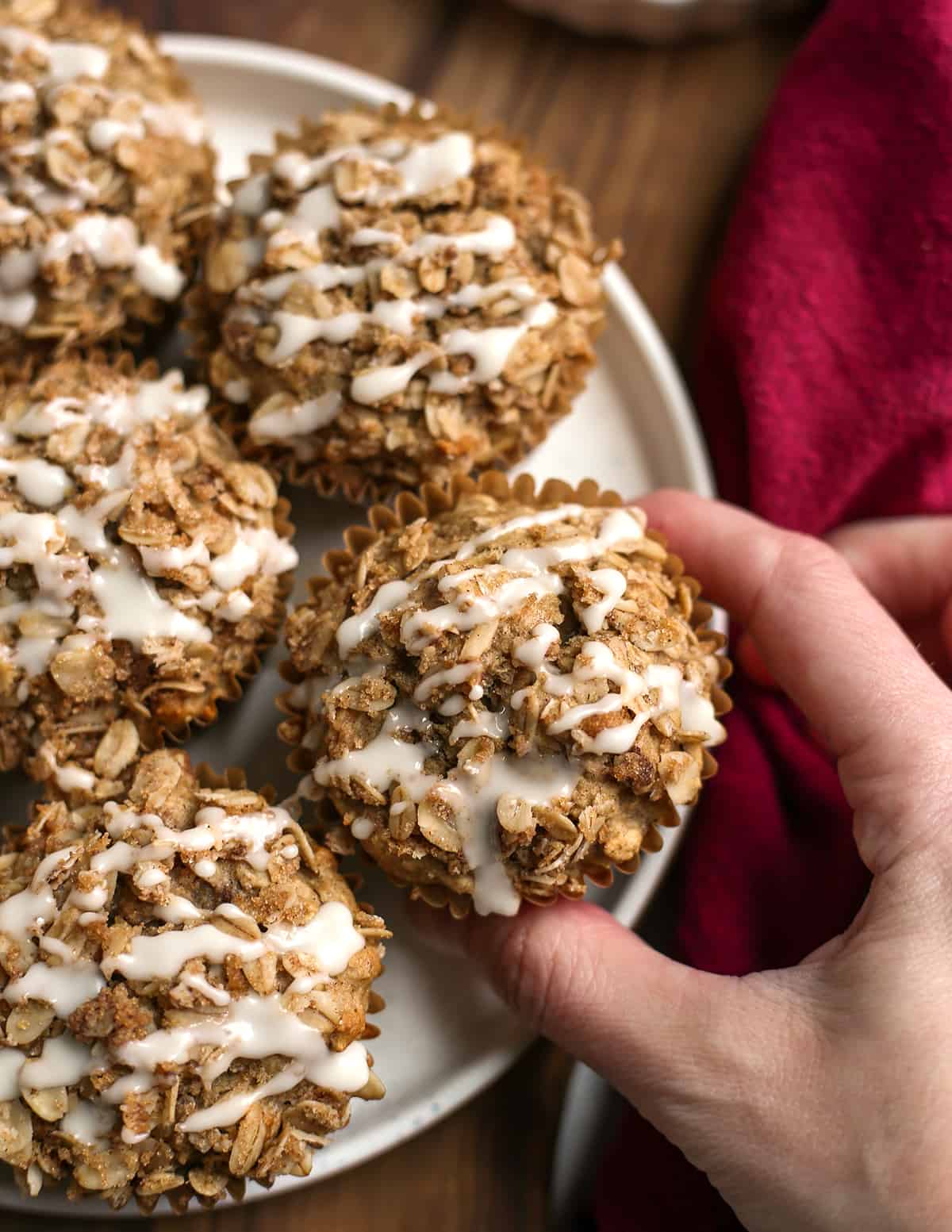 Gluten Free Banana Oatmeal Muffins