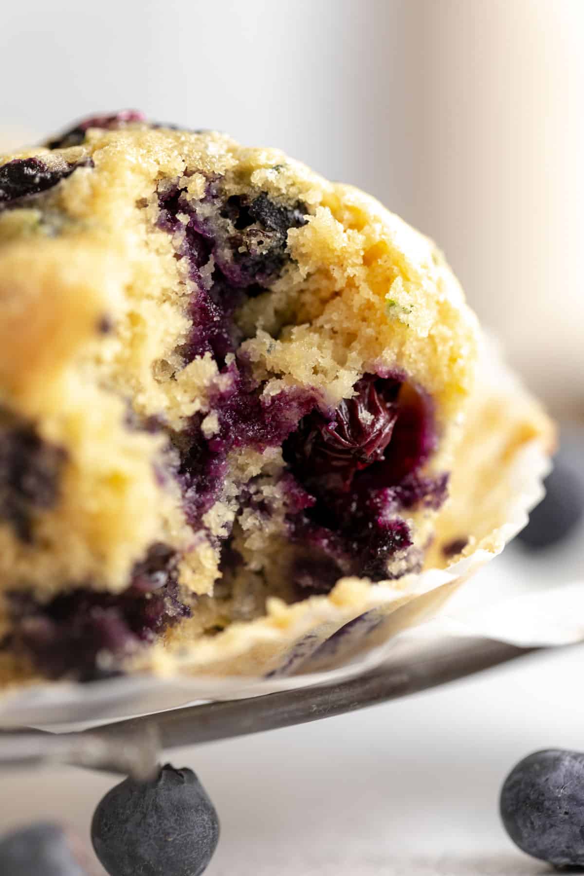Gluten Free Blueberry Zucchini Muffins