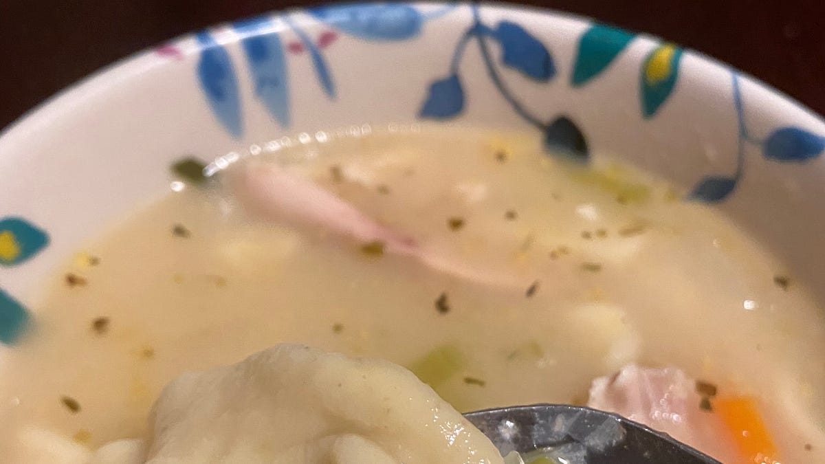 Gluten Free Chicken (or Turkey) & Noodles