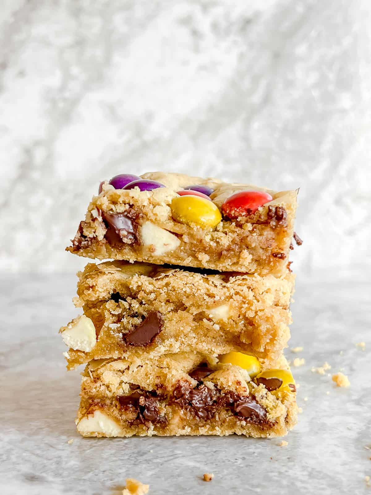 Gluten Free Cookie Bars with Chocolate Chips (Dairy free)