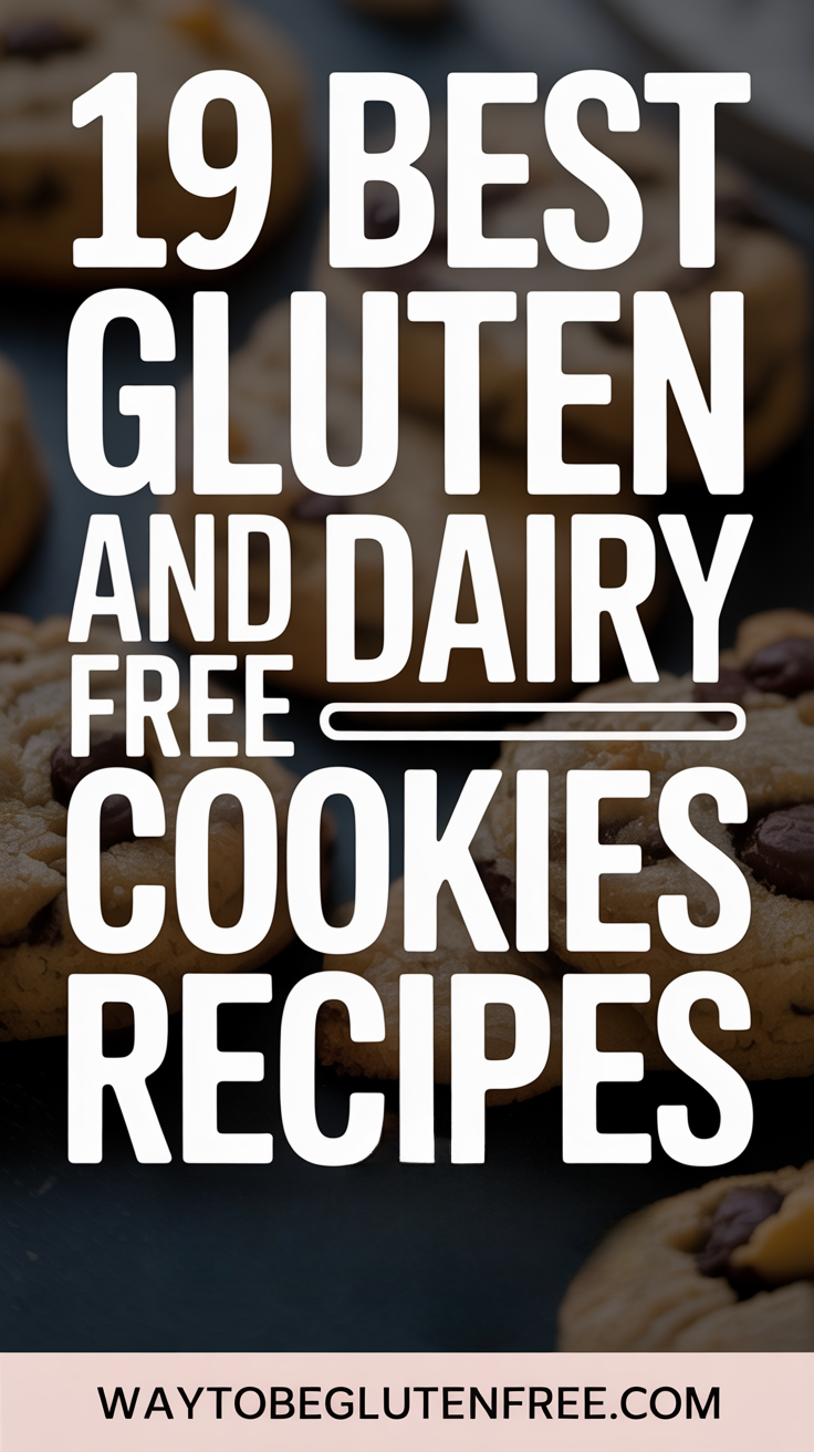 19 Best Gluten And Dairy Free Cookies Recipe Recipes Pinterest Image
