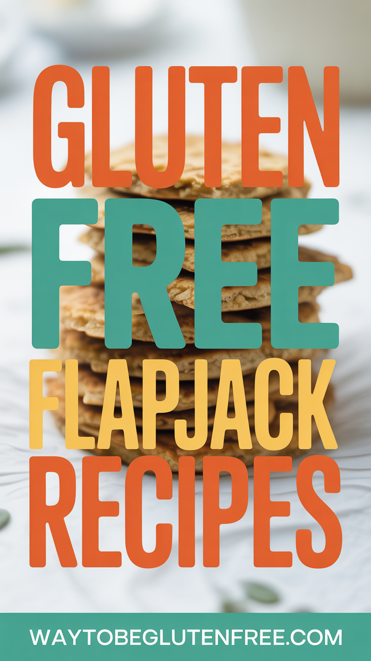 Gluten Free Flapjack Recipes Pinterest Image