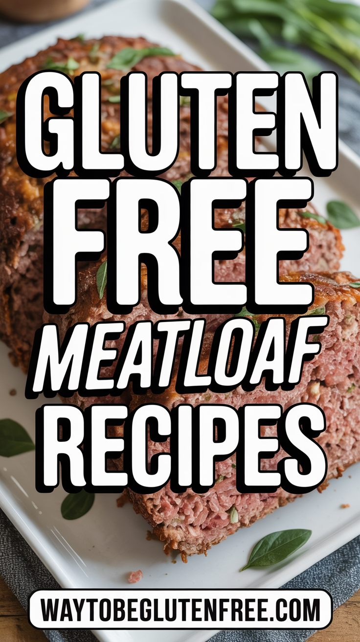 Gluten Free Meatloaf Recipes Pinterest Image