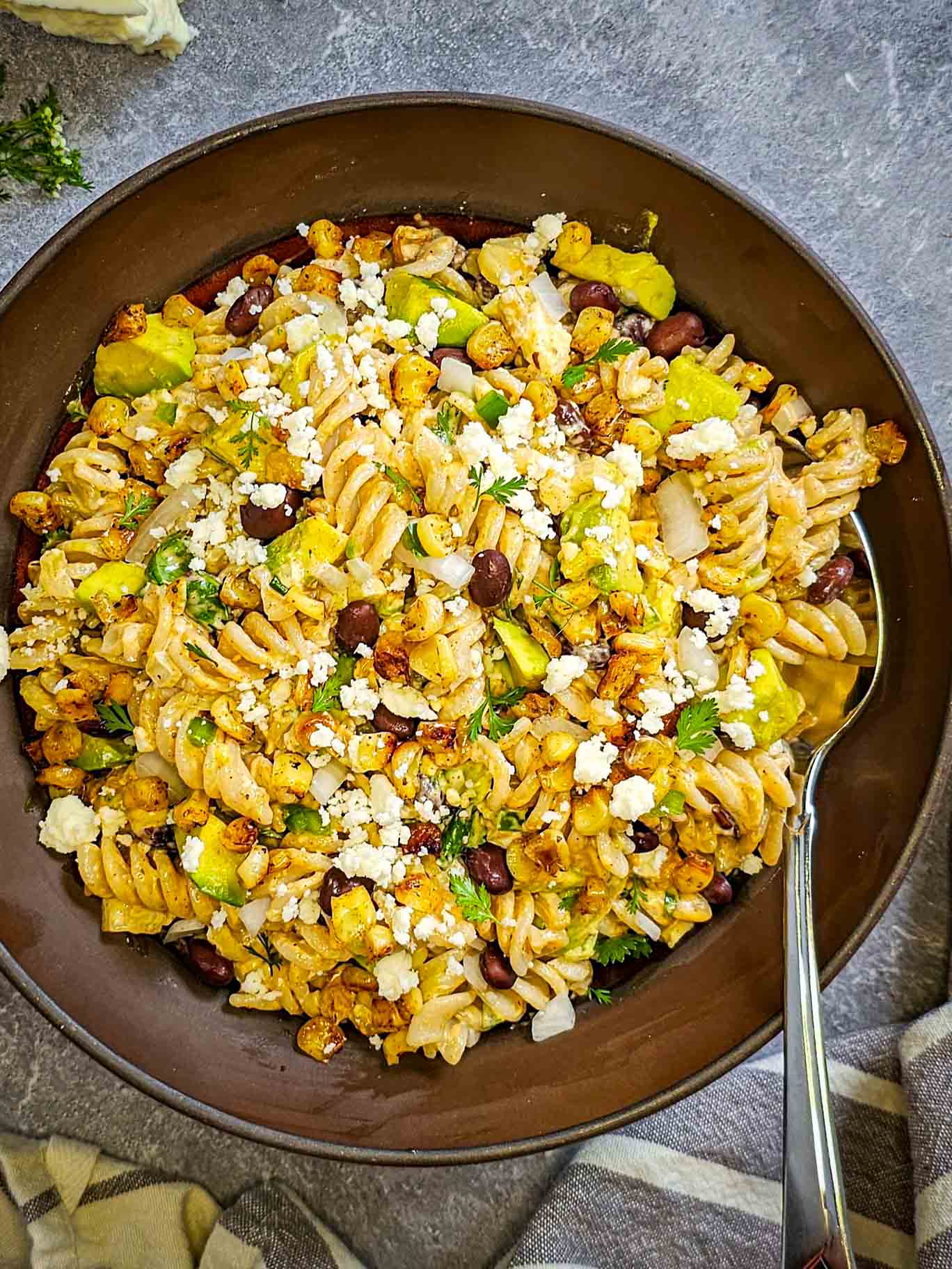 Gluten Free Mexican Pasta Salad