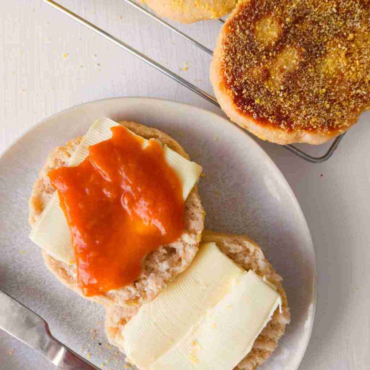 Gluten-Free Sourdough English Muffins