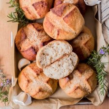 Gluten-Free Sourdough Rolls