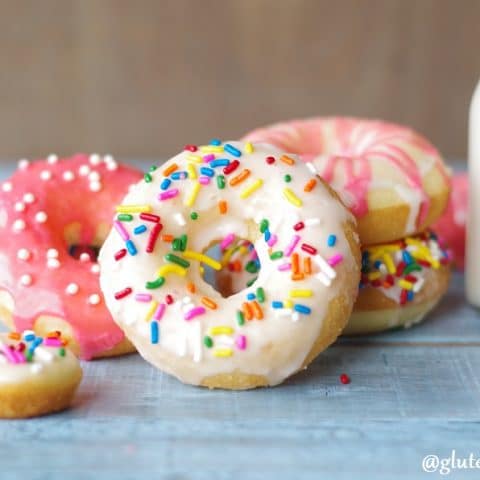 Gluten-Free Vanilla Cake Donuts
