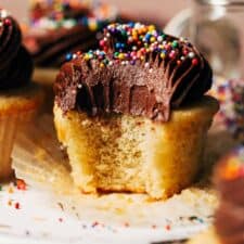 Gluten Free Vanilla Cupcakes