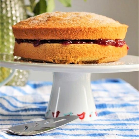 Gluten Free & Dairy Free Victoria Sponge Cake