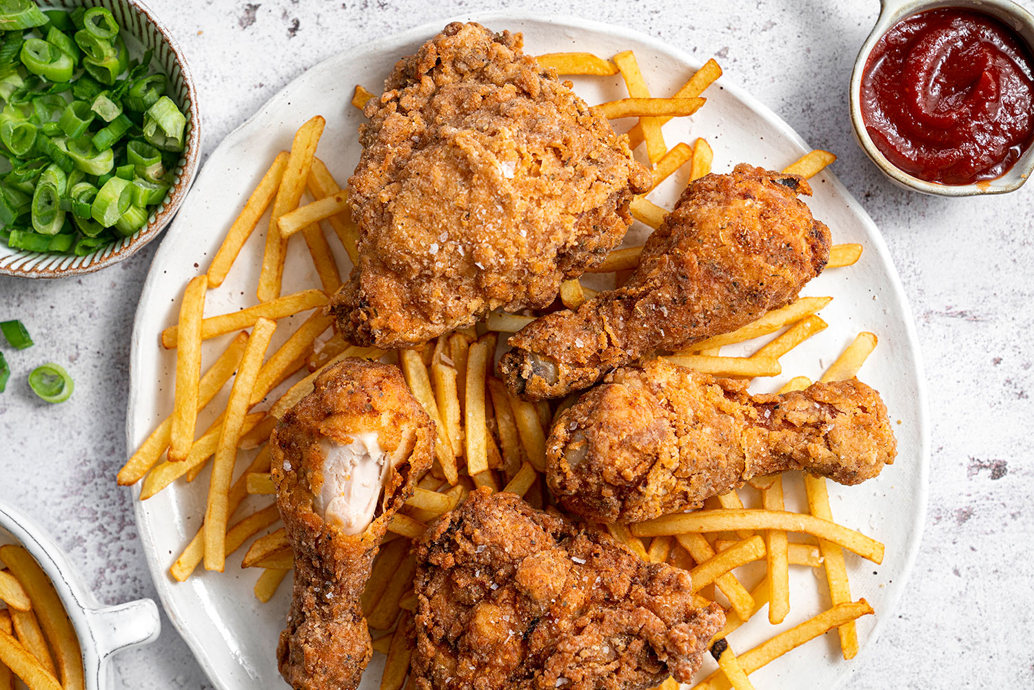 Gluten-free Buttermilk Fried Chicken Recipe - BEST EVER! (low FODMAP/dairy-free option)