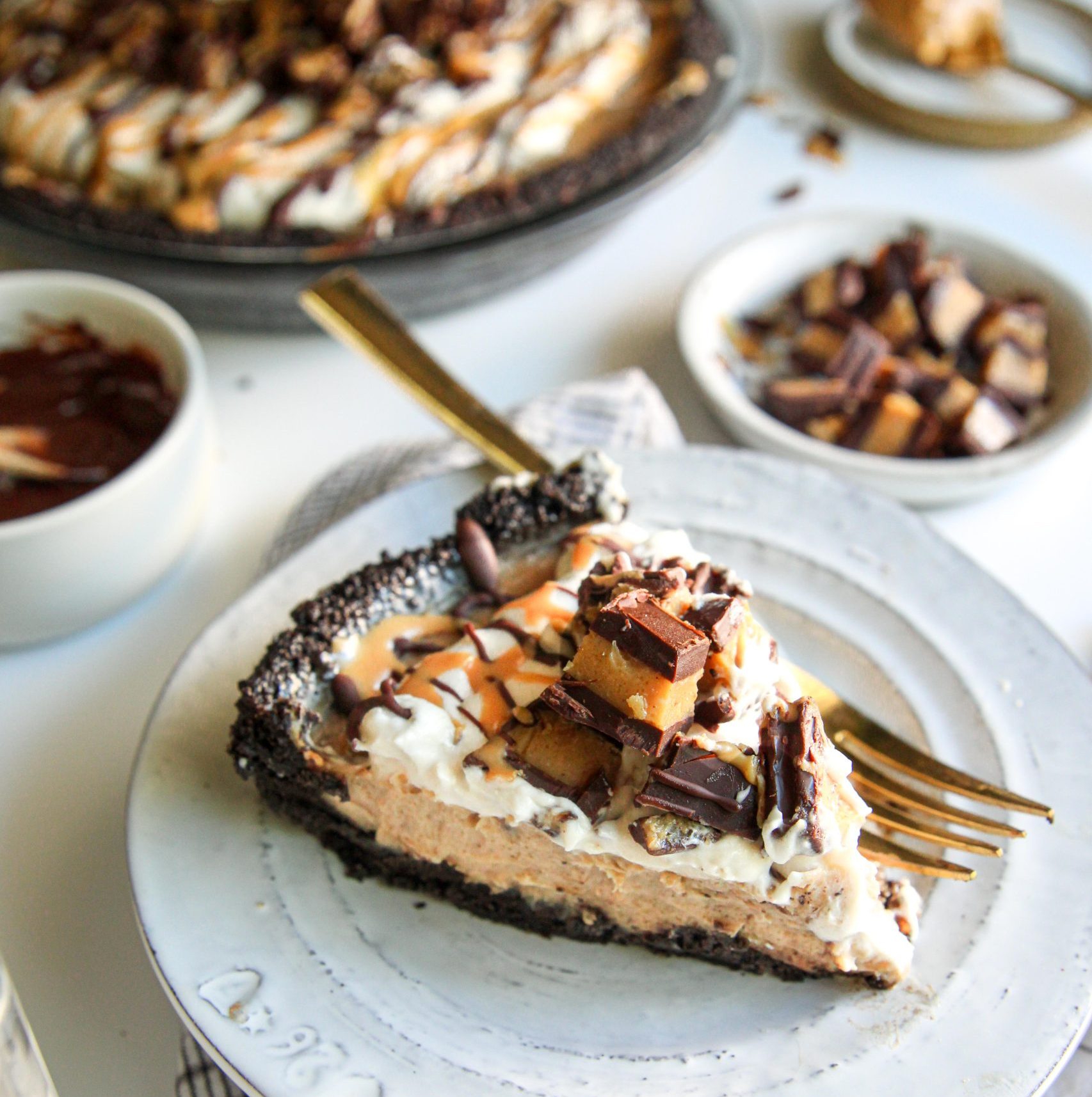 Gluten-free Dairy-free Peanut Butter Pie