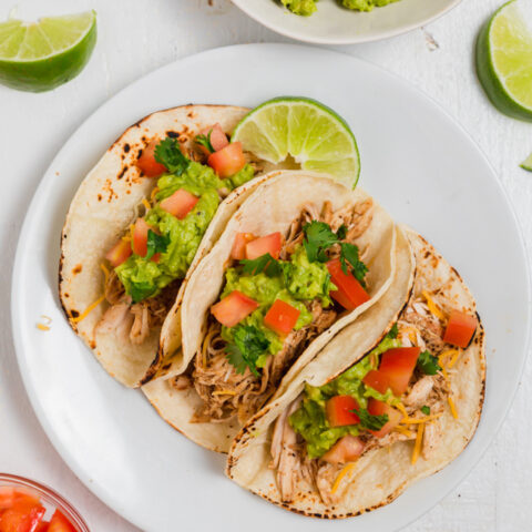Gluten-free Shredded Chicken Tacos