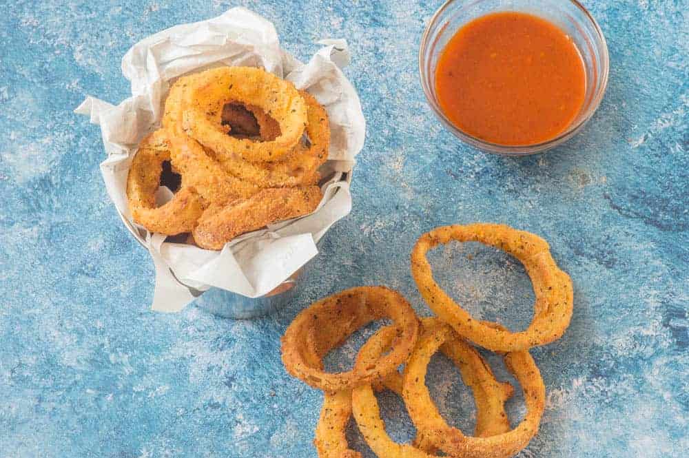 Gluten free air fryer onion rings