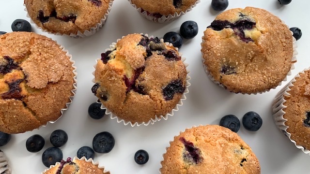 Gluten free blueberry muffins | Coeliac by Design