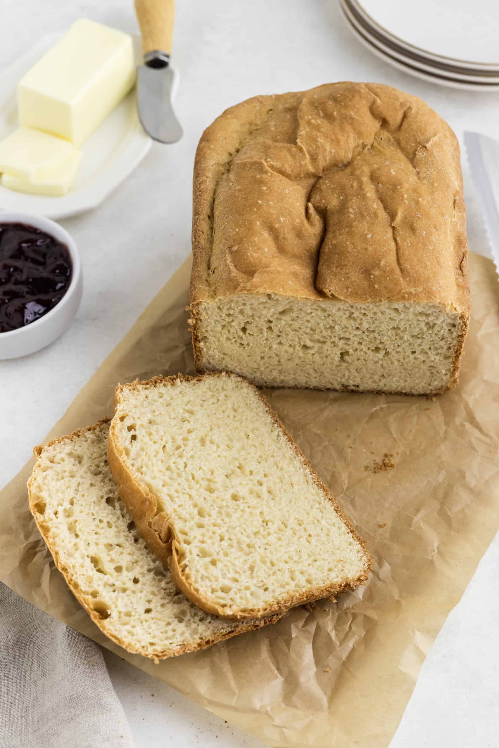 Gluten-free white bread recipe