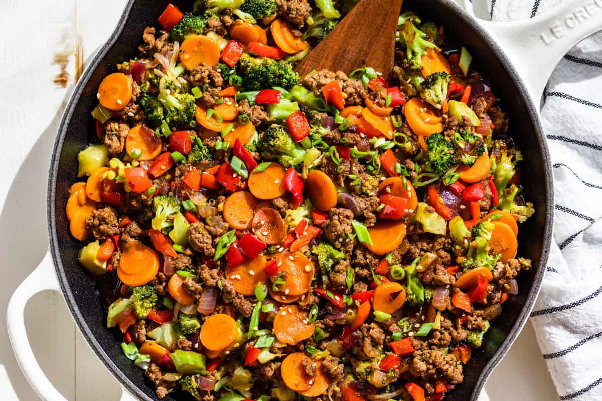 Ground Beef Stir Fry