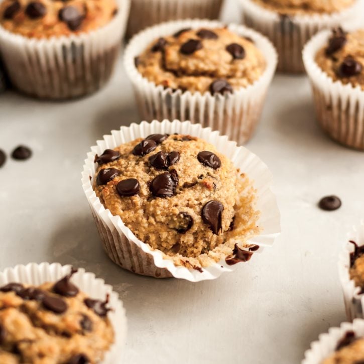 Healthy Gluten Free Banana Muffins